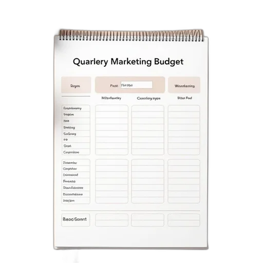 quarterly, marketing, budget, sheet transparent PNG cut-out