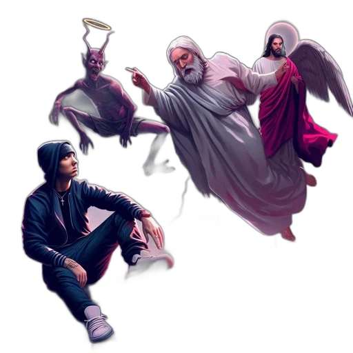 concept art, fantasy art, pixel art, comic book art transparent PNG cut-out