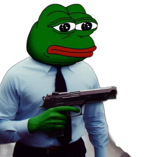 weapon, staff, animal, vaporwave transparent PNG cut-out
