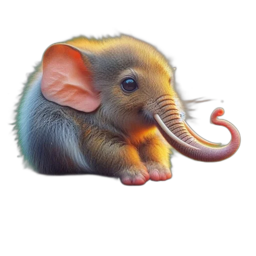 animal, creature, staff, hair transparent PNG cut-out