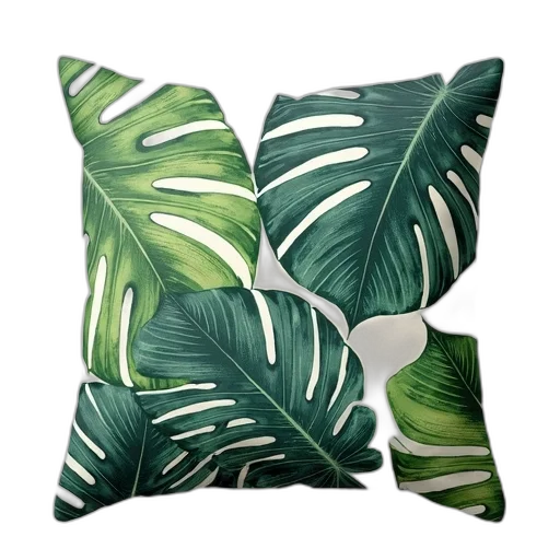 green, earth tones, tropical, palm transparent PNG cut-out