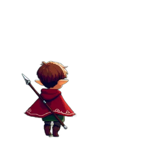 weapon, sword, staff, jacket transparent PNG cut-out