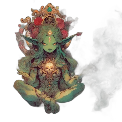 mask, crown, dragon, concept art transparent PNG cut-out
