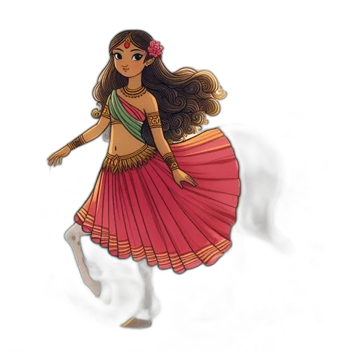 dress, concept art, 3d render, fantasy art transparent PNG cut-out