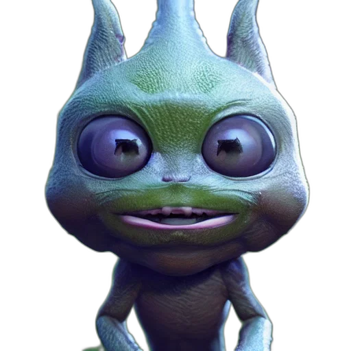 creature, animal, face, staff transparent PNG cut-out