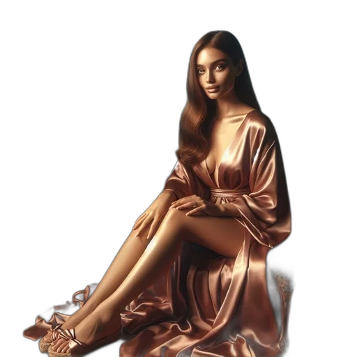 dress, jewelry, hair, furniture transparent PNG cut-out