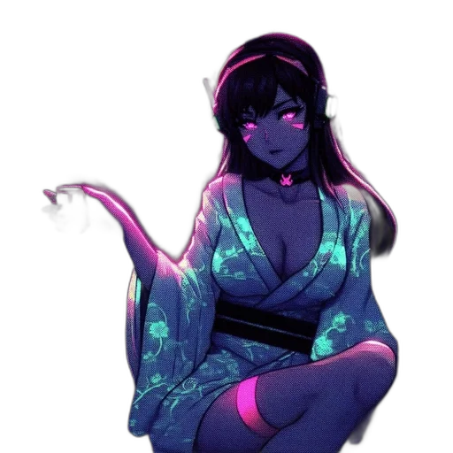 dress, staff, creature, jewelry transparent PNG cut-out