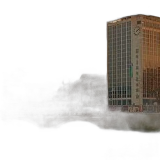building, weapon, concept art, photorealistic transparent PNG cut-out