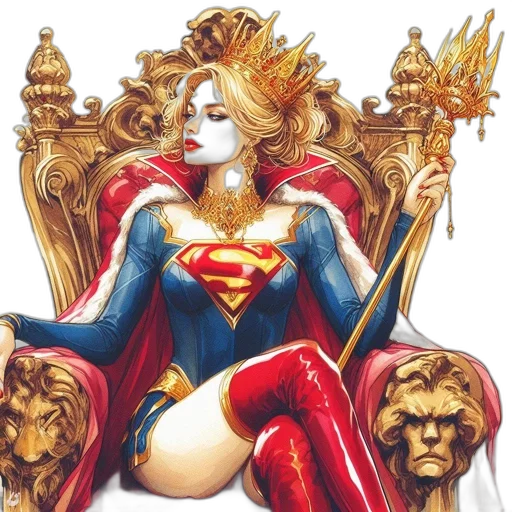 crown, comic book art, concept art, fantasy art transparent PNG cut-out