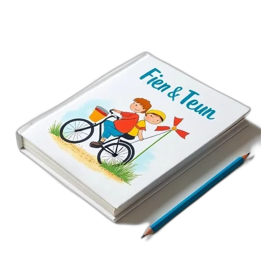 children, book, titled, fien transparent PNG cut-out
