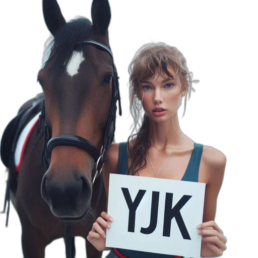 young, woman, stands, near transparent PNG cut-out