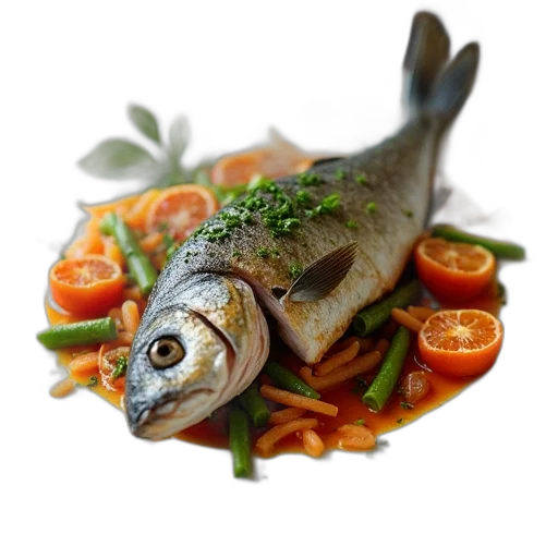 food, animal, photorealistic, 3d render transparent PNG cut-out