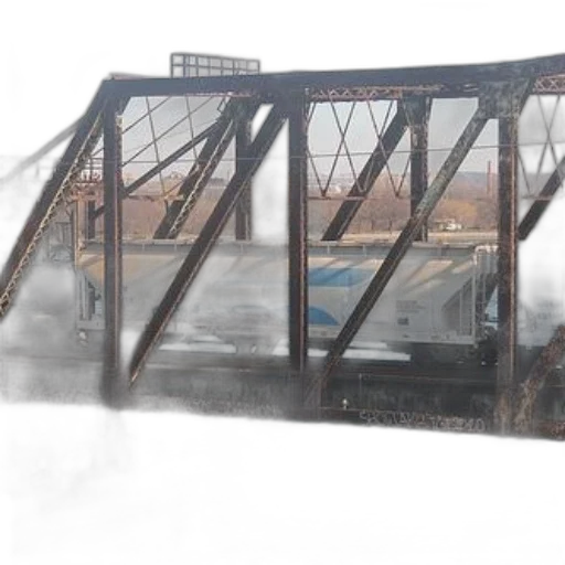 robot, car, building, concept art transparent PNG cut-out