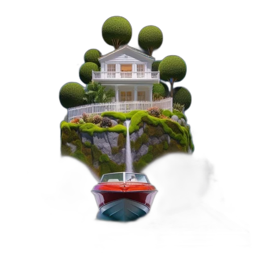 crown, tree, building, hat transparent PNG cut-out