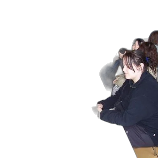 jacket, staff, hair, hat transparent PNG cut-out