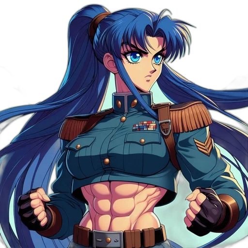 weapon, jacket, anime, concept art transparent PNG cut-out