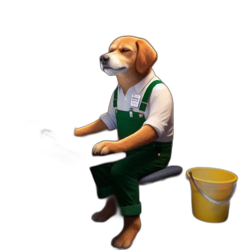 staff, animal, furniture, robot transparent PNG cut-out