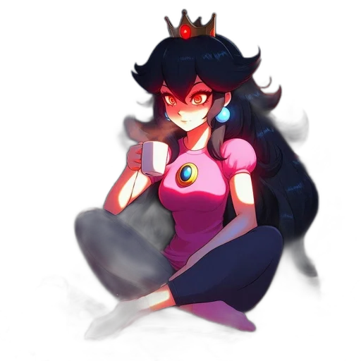 crown, staff, dress, robot transparent PNG cut-out