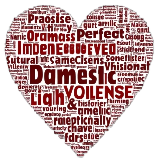 word, cloud, domestic, violence transparent PNG cut-out