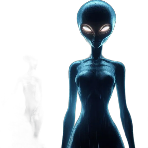 creature, dress, robot, concept art transparent PNG cut-out