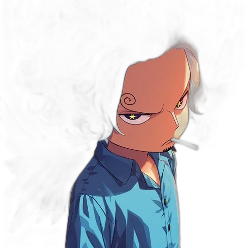 mask, jacket, face, staff transparent PNG cut-out