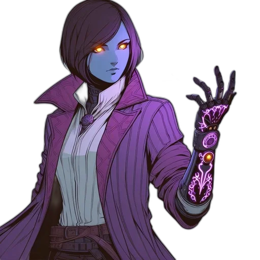 staff, jacket, concept art, fantasy art transparent PNG cut-out
