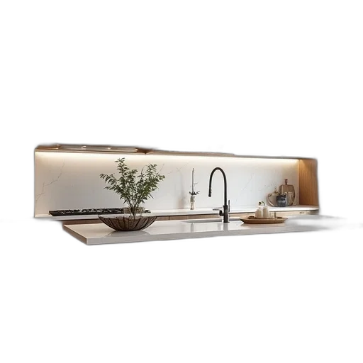 furniture, 3d render, photorealistic, earth tones transparent PNG cut-out