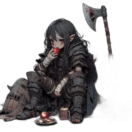 weapon, sword, staff, food transparent PNG cut-out