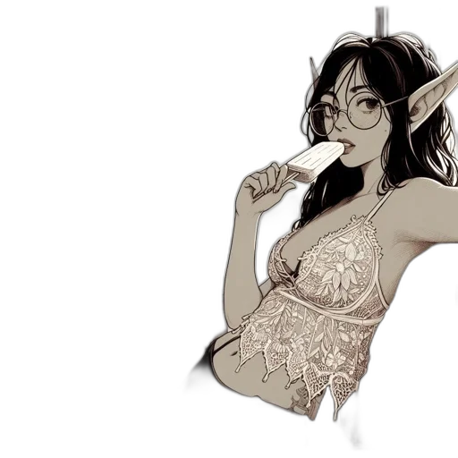 fantasy art, concept art, pixel art, comic book art transparent PNG cut-out