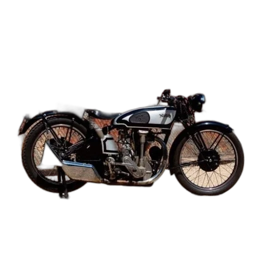 photorealistic, 3d render, classic, motorcycle transparent PNG cut-out