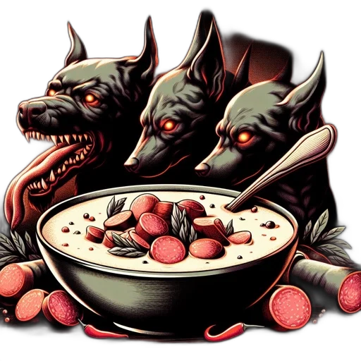 food, dragon, concept art, pixel art transparent PNG cut-out