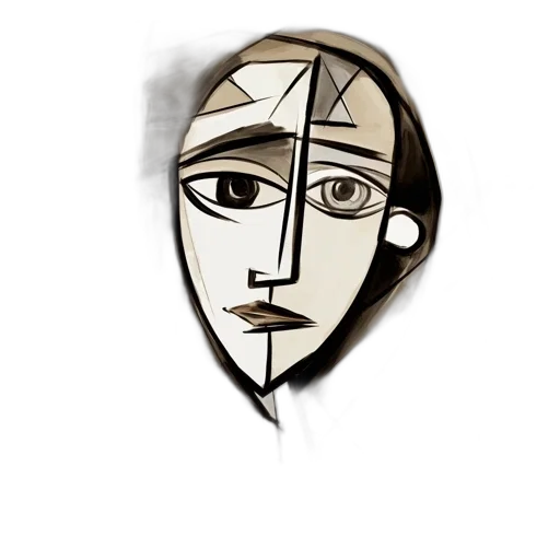 mask, face, jewelry, staff transparent PNG cut-out