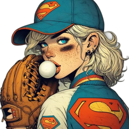 comic book art, concept art, cartoon, illustration transparent PNG cut-out