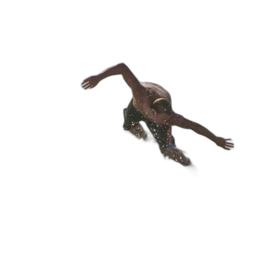 creature, hair, animal, staff transparent PNG cut-out