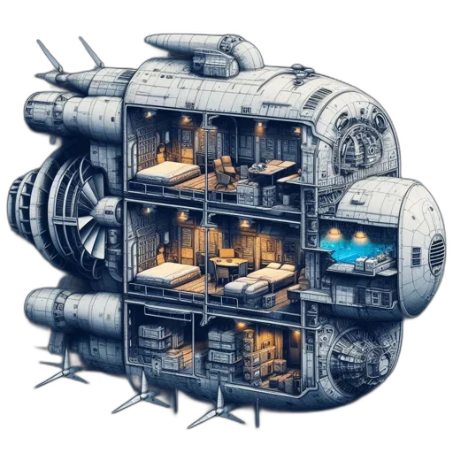 furniture, building, robot, weapon transparent PNG cut-out