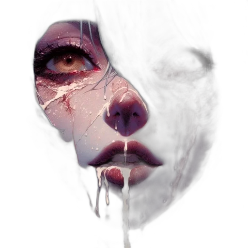 mask, face, creature, robot transparent PNG cut-out