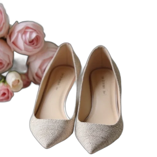 shoes, 3d render, photorealistic, earth tones transparent PNG cut-out