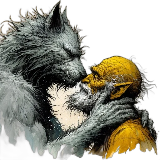 mask, animal, creature, concept art transparent PNG cut-out