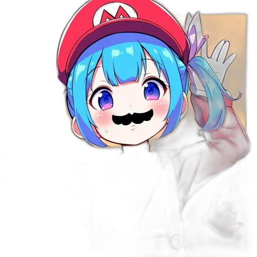 creature, hat, face, mask transparent PNG cut-out