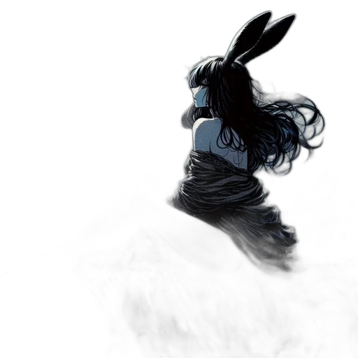 dragon, hair, creature, mask transparent PNG cut-out