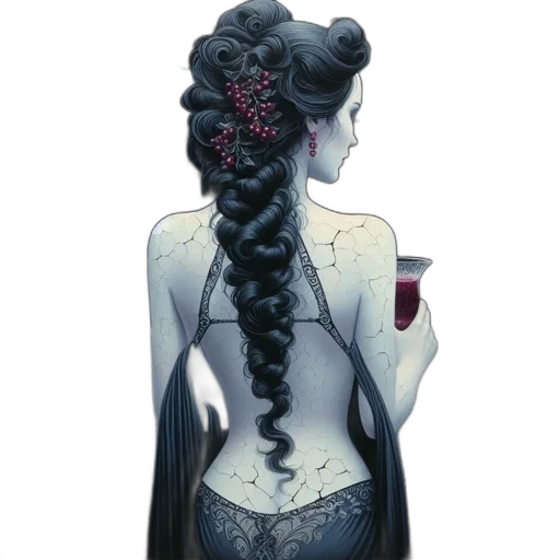 dress, crown, jewelry, hair transparent PNG cut-out