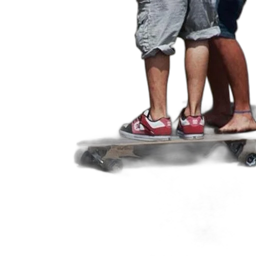 shoes, umbrella, staff, creature transparent PNG cut-out