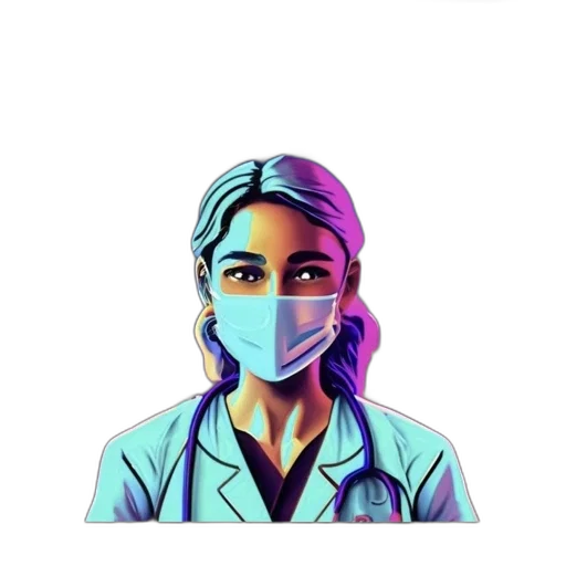 staff, mask, face, pixel art transparent PNG cut-out
