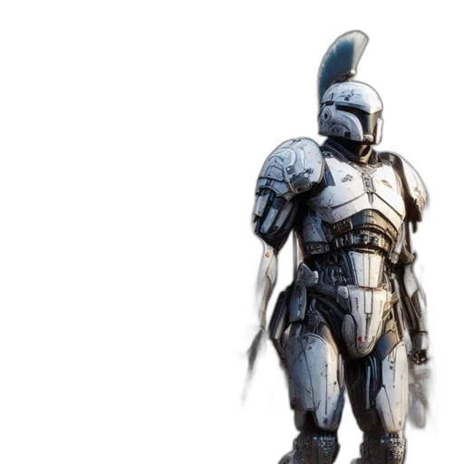 robot, sword, weapon, concept art transparent PNG cut-out