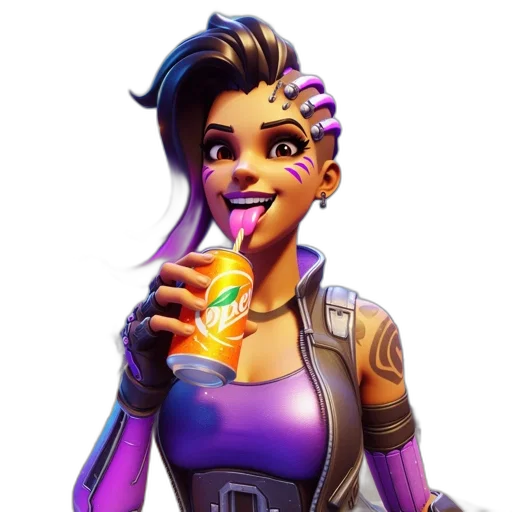 face, jacket, weapon, concept art transparent PNG cut-out