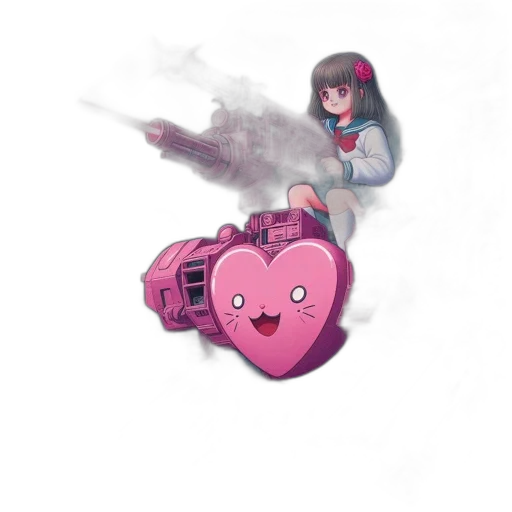 weapon, robot, staff, creature transparent PNG cut-out