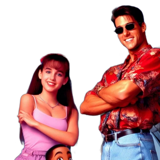 dress, jacket, vaporwave, concept art transparent PNG cut-out