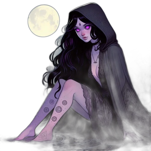 dress, creature, fantasy art, concept art transparent PNG cut-out