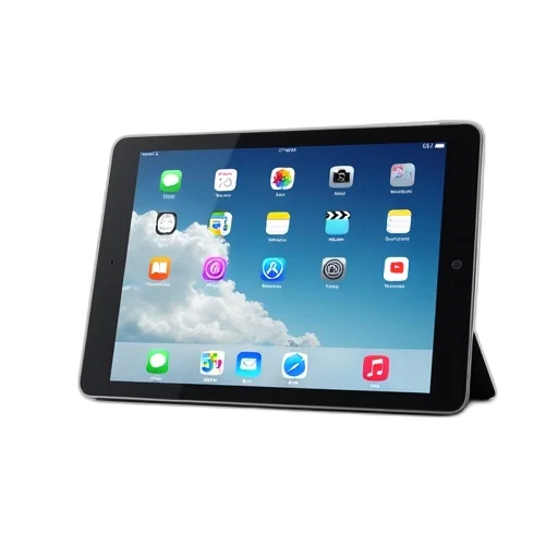 tablet, computer, black, screen transparent PNG cut-out