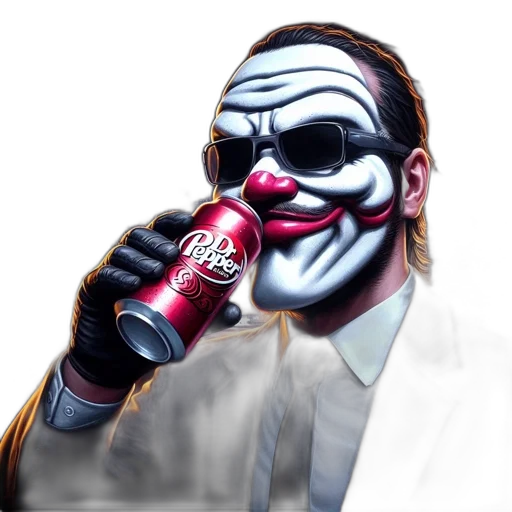 mask, bottle, food, face transparent PNG cut-out